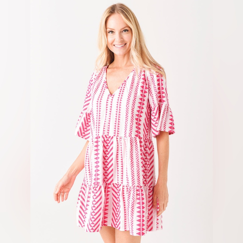 Velvet by Graham & Spencer | Madelina Cotton Gauze Dress, Size S